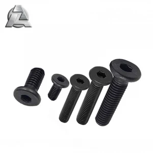 M5*40mm black low profile screws for v-slot/T-slot accessories