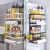 Import Manufacturer Fridge Side Rack Metal Iron Magnetic Spice Rack with hooks from China