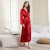 Import Manufacturers supply home service bathrobe womens plus size silk luxury pajamas lapel long gown sexy pajamas from China