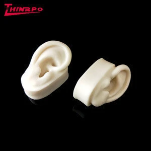 Medical silicone ear model for teaching Artificial anatomical ear model silicone demo ear model