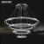 Import MEEROSEE 4-Ring Light Hanging Crystal Ring Chandelier Circle LED Light MD8825-4R from China