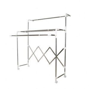 Metal drying clothes rack