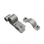 Metal made OEM double pipe clamps