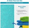 Microfiber 16*16 inches auto car detailing care wash cloth kitchen cleaning microfiber towel