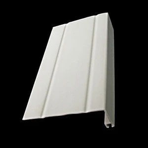 Milk white PVC Door Frame with brush insert channel