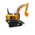 Import mini digging machine for sale chinese excavator  low price earth moving machine from China