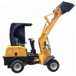 Mini electric wheel loader 500kg material handling equipment