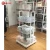 Import miniso style Metal 3 tiers hanging wire basket with wheel from China