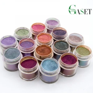 Mirror Powder  Chrome Dip Powder &amp; Acrylic Powder Cosmetic Colorful Nail