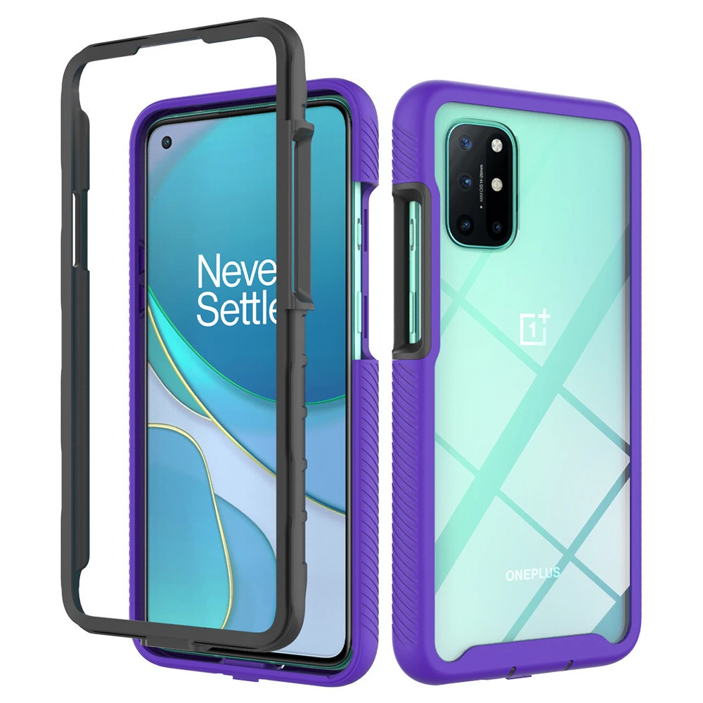 Mobile Phone Case Cover for One Plus 8T+ 5G, PC TPU Cell Phone Case for Oneplus 8T