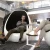 Import Modern creative fiberglass adult size egg pod shape lounge chair for living room hotel office from China