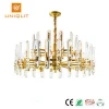 Modern E14 5 Light Hotel Living Room Pendant Lamp Crystal Luxury Chandelier Pendant Light