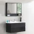 Import Modern plywood solid wood classical wall hung bathroom cabinet from China