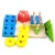 Import Montessori early education teaching aids math toys wooden toy count geometric shape matching from China