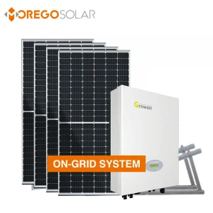 Moregosolar Complete Set On Grid 1kw 3kw 5kw 10kw 20kw Solar System Grid Tie Solar Energy Kit