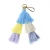 Import multi color wholesale tassel fabric for keychain cotton tassel accessories for decoration tassel fringe from China