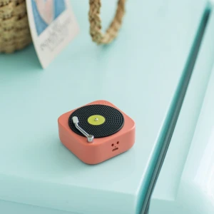 Multifunctional wireless USB waterproof vinyl record speaker portable music player