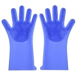 Multipurpose Household Dish Washing Brush Clean Gloves Silicone Dishwashing Gloves With Wash Scrubber