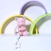 Musical Developmental Adorably Cute Plush Baby Rattle Stuffed Animal Soft Ring Rattle