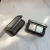 Import Mute black sunroof cover soft magnet empty box lipstick subpackage box eye shadow powder blusher highlight storage box from China