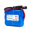 Mylion customize battery 11.1V 2.6Ah lithium ion battery for battery sprayers