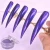 Import Nail Polish Pigments Mirror Effect Purple Color Nail Chrome powder coating from China