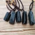 Import Natural Black Tourmaline Stone Necklace Pendant Black Tourmaline Original Stone Ore Specimen Fashion Jewelry Accessories Gift from China