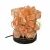 Import Natural Himalayan Crystal Rock Salt Cube Shaped Night Lights with Wrought Iron, Ideal as a Table Lamp and Bedside Lamp from Pakistan