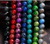 Natural Stone Beads Blue Red Green Sea Sediment Turquoises Imperial Jasper Beads For Jewelry Making