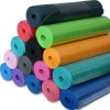 NBR Yoga Mat Fitness & Exercise Mat with Easy-Cinch Yoga Mat Carrier Strap