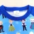 Import New Arrival Baby Boys Custom Cartoon Print T Shirts Bulk Wholesale Kids Casual Raglan T Shirts For Children from China