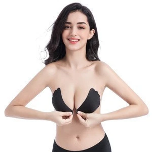 Buy New Butterfly Design Thin Anti-light Women Silicone Bra Strapless Push  Up Wire Invisible Nipples Adhesive Bra from Yiwu Ruoning Apparels Co.,  Ltd., China