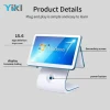 New cashier capacitive touch screen POS digital window system retail grocery coffee market new arrival all-in-one