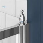 New Design 900X900X1950Mm Quadrant Shower Enclosure 6Mm Easy Clean Curved Glass Sliding Shower Cubicle Enclosed Shower Room