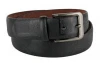 New Design Black Genuine Leather Man Belt