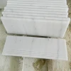 New Design Cheap Price White Anti-slip  Stairs Marble