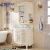 Import New design floor stand solid wood luxurious bathroom furniture antique from China