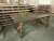Import New design modern  wooden   folding dining table from China