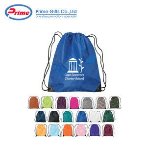 New Design Wholesale Cheap Promotional Shopping Bag Polyester Drawstring Bag