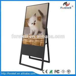 New Designed Foldable Moving Advertising Board With Internet