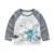 Import New fashion custom embroidery boy clothing 100% cotton baby boy wear long sleeve cartoon  t - shirts from China