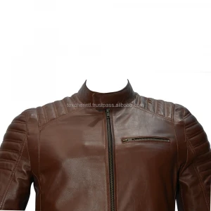 new mens leather jacket genuine leather jacket