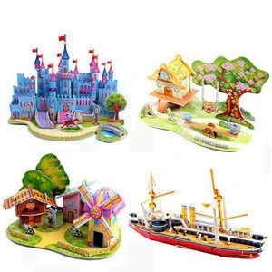 New product custom children toy funny 3d puzzle