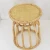 Import New product Indonesian rattan woven round coffee table relaxing side table for home patio decoration from China