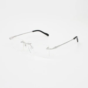 New Products Men Eyeglasses Frames Frameless Titanium Optical Brand Glasses Eyewear KNIGCARIC 8200963