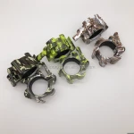 New style camouflage aluminum barbell bar collars Clamp