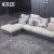 Import new style indoor living room fabric sofa from China