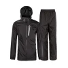 New Women&amp; Men Anti-splashing Single-person Raincoat Suit with Cap Adult 100% Polyester PVC Outside Bicycles Raincoats