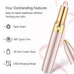 Newest Electric Facial Hair Removal Epilator Eyebrow Trimmer Dropshipping