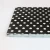 Import Newest Sale Easy To Carry Black Background Dot Pattern Napkin With Logo from China